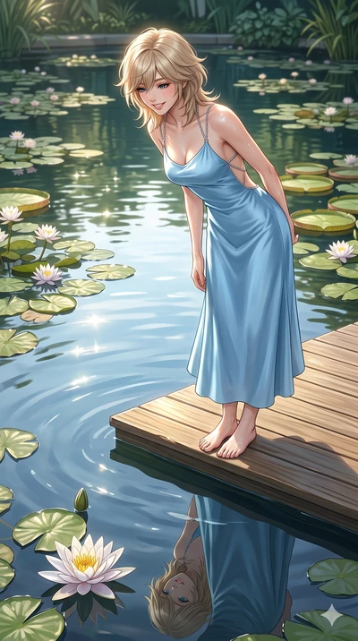 score_9, masterpiece, best quality, ultra-detailed, high-budget anime keyframe, editorial fashion photography, tasteful artistic composition, Japanese woman. cowboy shot from the thighs up, character and outfit filling the frame for maximum editorial