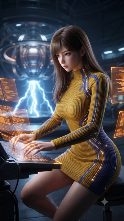 score_9, masterpiece, best quality, ultra-detailed, high-budget anime keyframe, editorial fashion photography, tasteful artistic composition, realistic cosplay photography, Korean woman. close-up cowboy shot from the waist and thighs up, the characte