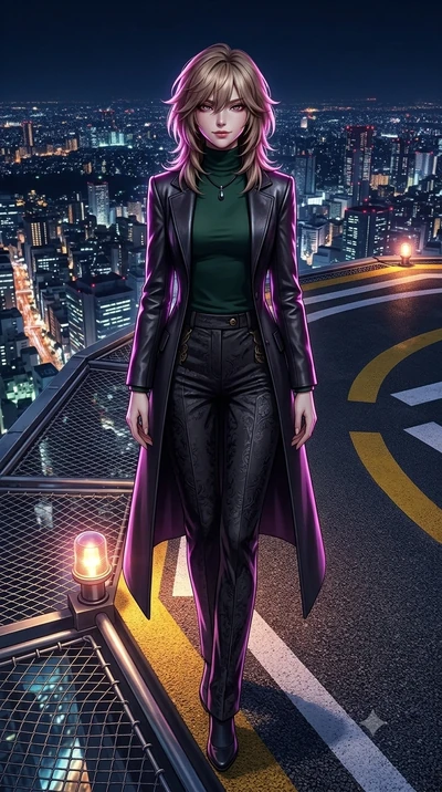 score_9, masterpiece, best quality, ultra-detailed, high-budget anime keyframe, semi-realistic 3D game render, editorial fashion photography, tasteful artistic composition, Japanese woman. low angle full-body shot from head to toe showing her feet, f