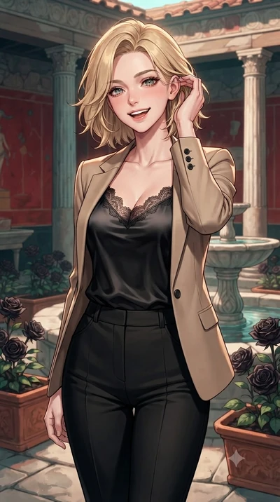 score_9, masterpiece, best quality, ultra-detailed, high-budget anime keyframe, editorial fashion photography, tasteful artistic composition, gorgeous anime illustration, with clean line-art, distinct ink outlines, and high-contrast stereoscopic dept