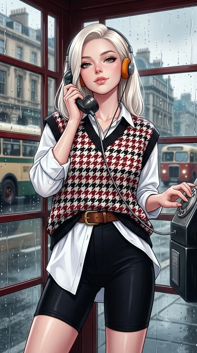score_9, masterpiece, best quality, ultra-detailed, high-budget anime keyframe, semi-realistic 3D game render, editorial fashion photography, tasteful artistic composition, Caucasian woman. close-up cowboy shot from the waist and thighs up, the chara