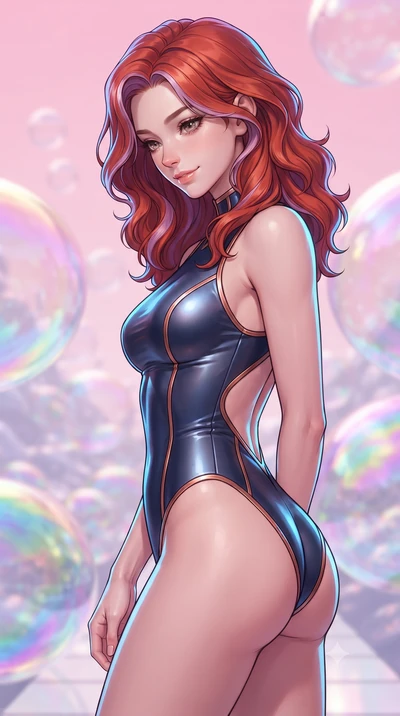 score_9, masterpiece, best quality, ultra-detailed, high-budget anime keyframe, editorial fashion photography, tasteful artistic composition, gorgeous anime illustration, with clean line-art, distinct ink outlines, and high-contrast stereoscopic dept