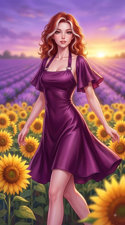 score_9, masterpiece, best quality, ultra-detailed, high-budget anime keyframe, editorial fashion photography, tasteful artistic composition, Caucasian woman. close-up cowboy shot from the waist and thighs up, the character dominates the composition,