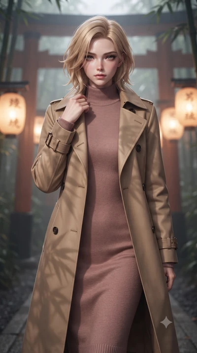 score_9, masterpiece, best quality, ultra-detailed, high-budget anime keyframe, editorial fashion photography, tasteful artistic composition, Caucasian woman woman. close-up cowboy shot from the waist and thighs up, the character dominates the compos