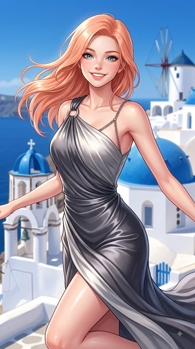 score_9, masterpiece, best quality, ultra-detailed, high-budget anime keyframe, editorial fashion photography, tasteful artistic composition, Japanese woman. close-up cowboy shot from the waist and thighs up, the character dominates the composition, 
