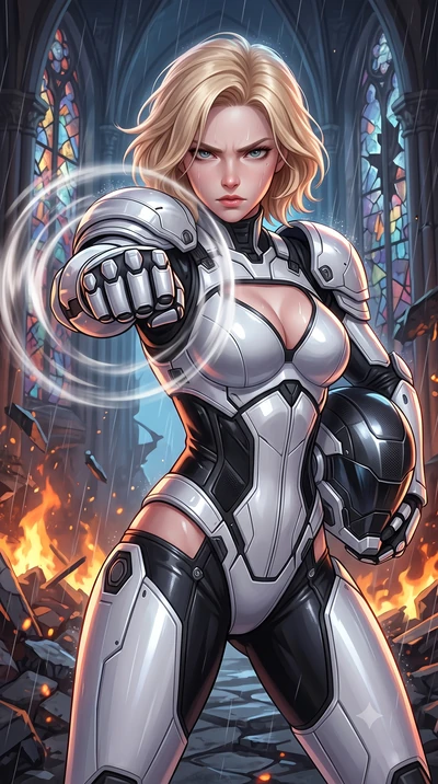 score_9, masterpiece, best quality, ultra-detailed, high-budget anime keyframe, semi-realistic 3D game render, editorial fashion photography, tasteful artistic composition, Caucasian woman. close-up cowboy shot from the waist and thighs up, the chara