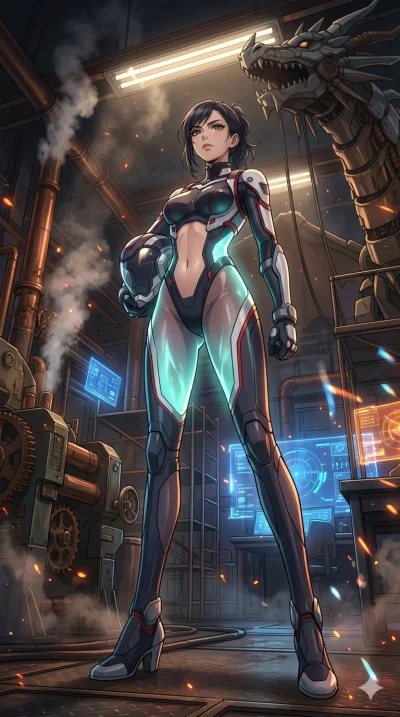 score_9, masterpiece, best quality, ultra-detailed, High-budget Anime Keyframe, vibrant colors, fluid line-art, expressive lighting, cinematic composition, Ufotable-style visual effects, top-tier animation quality, Japanese woman with delicate and el