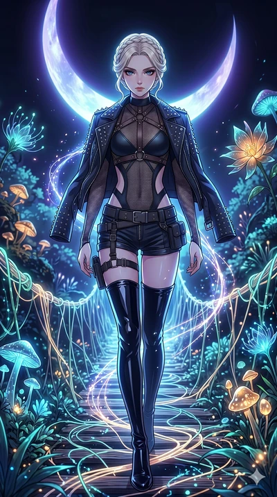 score_9, masterpiece, best quality, ultra-detailed, High-budget Anime Keyframe, vibrant colors, fluid line-art, expressive lighting, cinematic composition, Ufotable-style visual effects, top-tier animation quality, Japanese woman with delicate and el