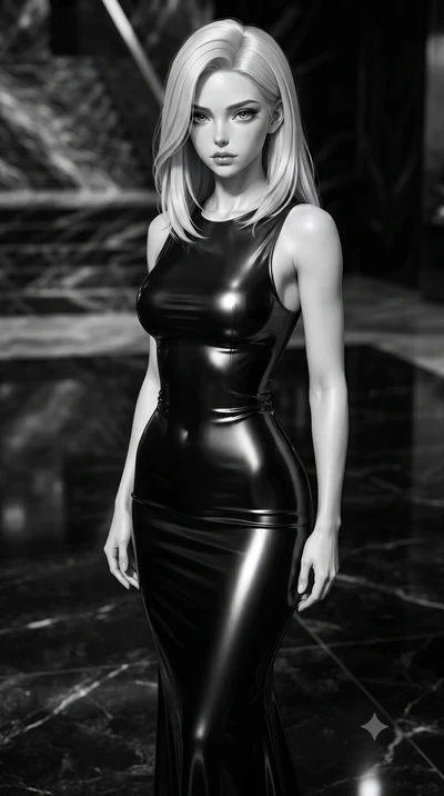 score_9, masterpiece, best quality, ultra-detailed, high-budget anime keyframe, editorial fashion photography, tasteful artistic composition, Caucasian woman. close-up cowboy shot from the waist and thighs up, the character dominates the composition,