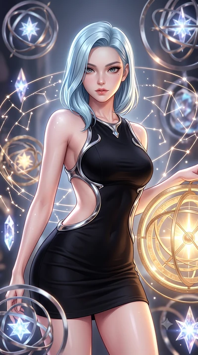 score_9, masterpiece, best quality, ultra-detailed, high-budget anime keyframe, editorial fashion photography, tasteful artistic composition, Korean woman. close-up cowboy shot from the waist and thighs up, the character dominates the composition, fi