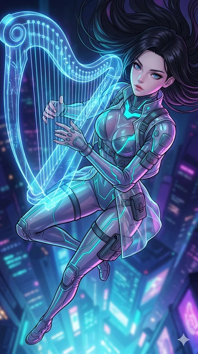 score_9, masterpiece, best quality, ultra-detailed, high-budget anime movie keyframe, cinematic anime lighting, intricate line art, Caucasian (strictly human ears) anime girl. Extreme high angle shot as she leaps towards the camera, filling the frame