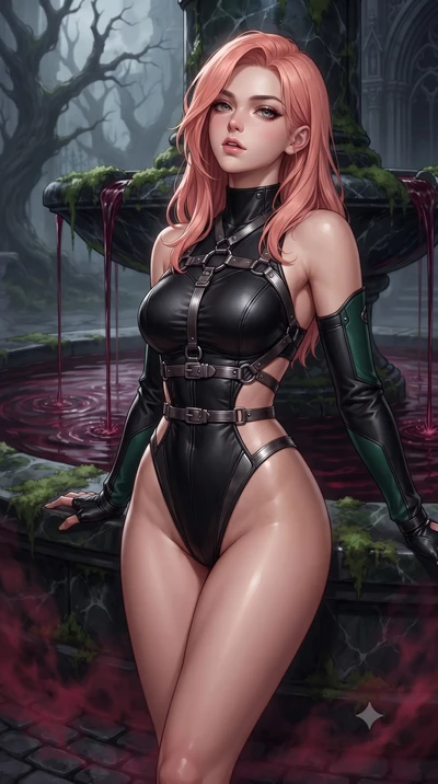score_9, masterpiece, best quality, ultra-detailed, high-budget anime keyframe, editorial fashion photography, tasteful artistic composition, Japanese woman. close-up cowboy shot from the waist and thighs up, the character dominates the composition, 