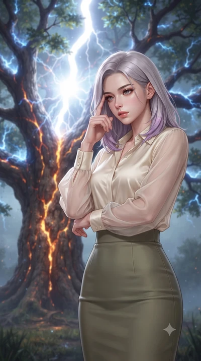 score_9, masterpiece, best quality, ultra-detailed, high-budget anime keyframe, editorial fashion photography, tasteful artistic composition, Caucasian woman, strictly human ears. close-up cowboy shot from the waist and thighs up, the character domin