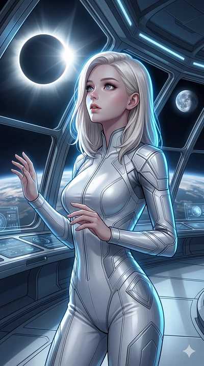 score_9, masterpiece, best quality, ultra-detailed, high-budget anime keyframe, editorial fashion photography, tasteful artistic composition, Caucasian woman, strictly human ears. Upper body close-up from the thighs up, character filling the screen f