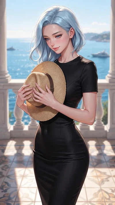 score_9, masterpiece, best quality, ultra-detailed, high-budget anime keyframe, editorial fashion photography, tasteful artistic composition, Korean woman woman. close-up cowboy shot from the waist and thighs up, the character dominates the compositi