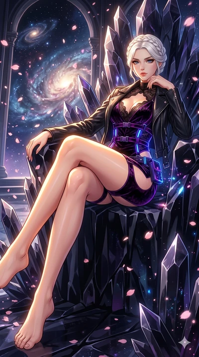 score_9, masterpiece, best quality, ultra-detailed, High-budget Anime Keyframe, vibrant colors, fluid line-art, expressive lighting, cinematic composition, Ufotable-style visual effects, top-tier animation quality, Korean woman with idol-like refined