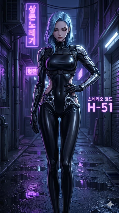 score_9, masterpiece, best quality, ultra-detailed, high-budget anime keyframe, editorial fashion photography, tasteful artistic composition, Korean woman. cowboy shot from the thighs up, character and outfit filling the frame for maximum editorial p