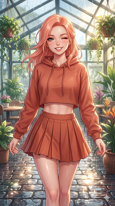 score_9, masterpiece, best quality, ultra-detailed, high-budget anime keyframe, vibrant anime aesthetic, Japanese woman. close-up cowboy shot from the waist and thighs up, the character dominates the composition, filling the frame with her large pres