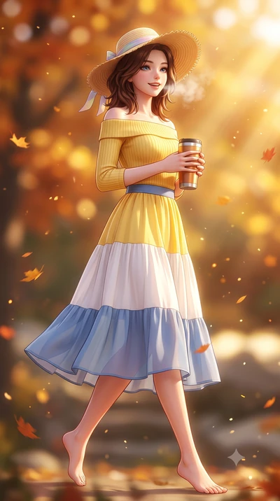 score_9, masterpiece, best quality, ultra-detailed, high-budget anime keyframe, semi-realistic 3D game render, editorial fashion photography, tasteful artistic composition, Korean woman. low angle full-body shot from head to toe showing her feet, fil