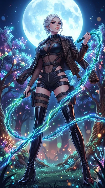score_9, masterpiece, best quality, ultra-detailed, High-budget Anime Keyframe, vibrant colors, fluid line-art, expressive lighting, cinematic composition, Ufotable-style visual effects, top-tier animation quality, Japanese woman with delicate and el