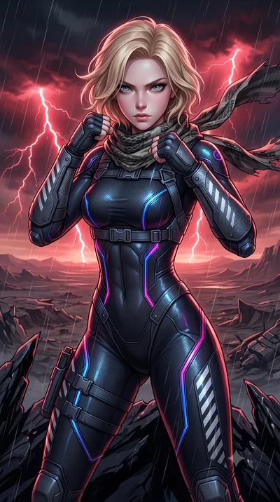 score_9, masterpiece, best quality, ultra-detailed, high-budget anime keyframe, semi-realistic 3D game render, editorial fashion photography, tasteful artistic composition, Caucasian woman. close-up cowboy shot from the waist and thighs up, the chara