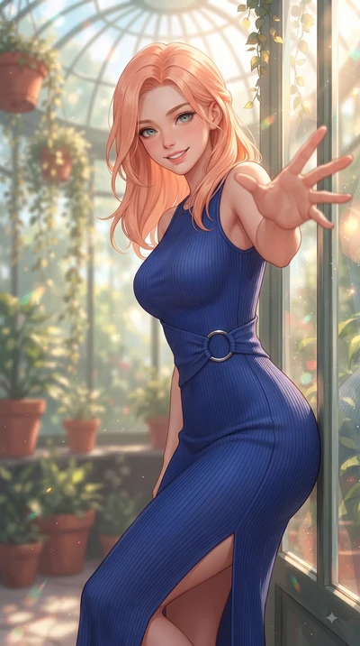 score_9, masterpiece, best quality, ultra-detailed, high-budget anime keyframe, editorial fashion photography, tasteful artistic composition, Japanese woman. close-up cowboy shot from the waist and thighs up, the character dominates the composition, 