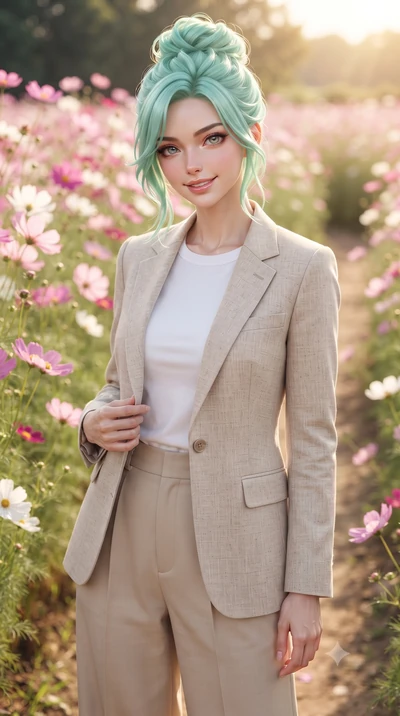 score_9, masterpiece, best quality, ultra-detailed, high-budget anime keyframe, editorial fashion photography, tasteful artistic composition, Japanese woman woman. close-up cowboy shot from the waist and thighs up, the character dominates the composi