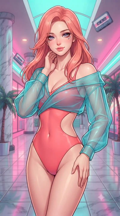 score_9, masterpiece, best quality, ultra-detailed, high-budget anime keyframe, editorial fashion photography, tasteful artistic composition, gorgeous anime illustration, with clean line-art, distinct ink outlines, and high-contrast stereoscopic dept