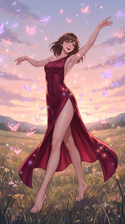 score_9, masterpiece, best quality, ultra-detailed, high-budget anime keyframe, editorial fashion photography, tasteful artistic composition, gorgeous anime illustration, with clean line-art, distinct ink outlines, and high-contrast stereoscopic dept