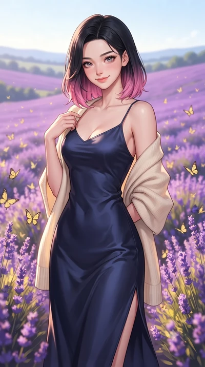 score_9, masterpiece, best quality, ultra-detailed, high-budget anime keyframe, editorial fashion photography, tasteful artistic composition, gorgeous anime illustration, with clean line-art, distinct ink outlines, and high-contrast stereoscopic dept