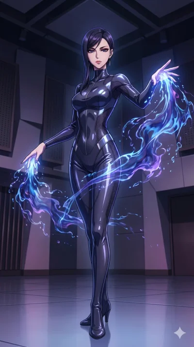 score_9, masterpiece, best quality, ultra-detailed, High-budget Anime Keyframe, vibrant colors, fluid line-art, expressive lighting, cinematic composition, Ufotable-style visual effects, top-tier animation quality, Japanese woman with delicate and el