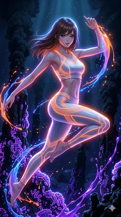 score_9, masterpiece, best quality, ultra-detailed, high-budget anime keyframe, editorial fashion photography, tasteful artistic composition, Korean woman. upper body close-up from the thighs up, character filling the screen for maximum presence. lea