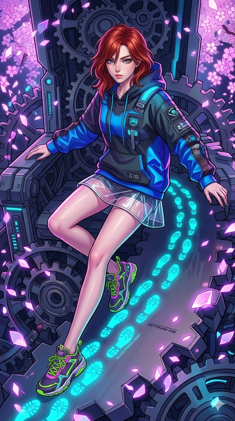 score_9, masterpiece, best quality, ultra-detailed, Set A: High-budget Anime Keyframe, Japanese woman in a cinematic setting. Cinematic lighting, vibrant colors, dramatic shadows, 2k, ultra detail, master piece, 9:16 ratio. Image Identifier: image_51.jpg