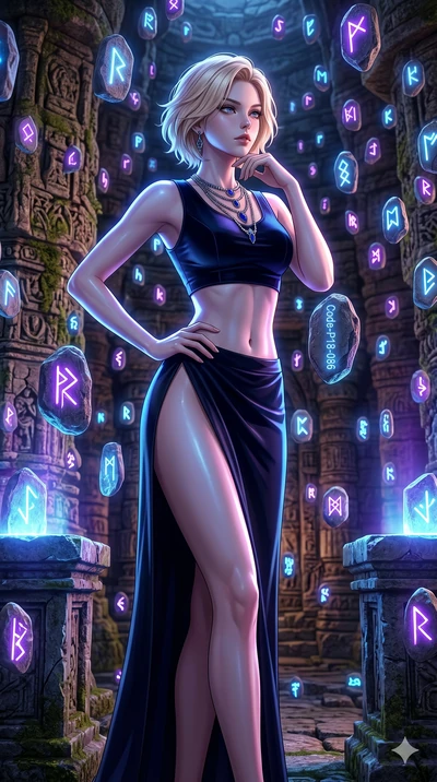 score_9, masterpiece, best quality, ultra-detailed, high-budget anime keyframe, editorial fashion photography, tasteful artistic composition, Caucasian woman, strictly human ears. cowboy shot from the thighs up, character and outfit filling the frame