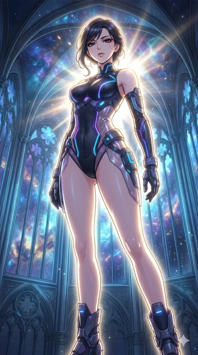score_9, masterpiece, best quality, ultra-detailed, High-budget Anime Keyframe, vibrant colors, fluid line-art, expressive lighting, cinematic composition, Ufotable-style visual effects, top-tier animation quality, Japanese woman with delicate and el