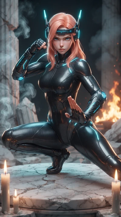 score_9, masterpiece, best quality, ultra-detailed, high-budget anime keyframe, editorial fashion photography, tasteful artistic composition, Japanese woman. close-up cowboy shot from the waist and thighs up, the character dominates the composition, 
