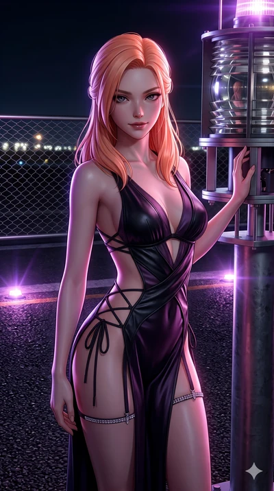 score_9, masterpiece, best quality, ultra-detailed, high-budget anime keyframe, semi-realistic 3D game render, editorial fashion photography, tasteful artistic composition, Japanese woman. close-up cowboy shot from the waist and thighs up, the charac