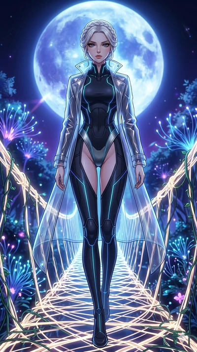 score_9, masterpiece, best quality, ultra-detailed, High-budget Anime Keyframe, vibrant colors, fluid line-art, expressive lighting, cinematic composition, Ufotable-style visual effects, top-tier animation quality, Japanese woman with delicate and el