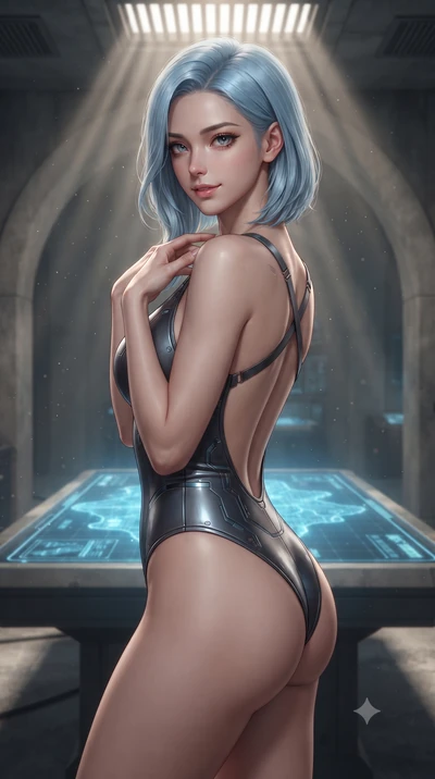 score_9, masterpiece, best quality, ultra-detailed, high-budget anime keyframe, editorial fashion photography, tasteful artistic composition, Korean woman. close-up cowboy shot from the waist and thighs up, the character dominates the composition, fi