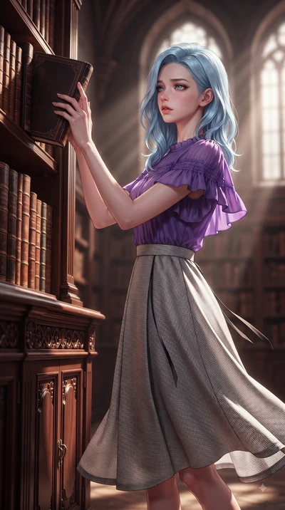 score_9, masterpiece, best quality, ultra-detailed, high-budget anime keyframe, editorial fashion photography, tasteful artistic composition, Korean woman. close-up cowboy shot from the waist and thighs up, the character dominates the composition, fi