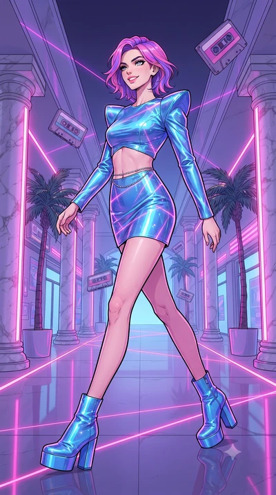 score_9, masterpiece, best quality, ultra-detailed, high-budget anime keyframe, editorial fashion photography, tasteful artistic composition, gorgeous anime illustration, with clean line-art, distinct ink outlines, and high-contrast stereoscopic dept