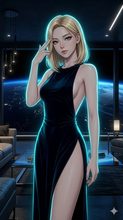 score_9, masterpiece, best quality, ultra-detailed, high-budget anime keyframe, editorial fashion photography, tasteful artistic composition, Korean woman. cowboy shot from the thighs up, character and outfit filling the frame for maximum editorial p