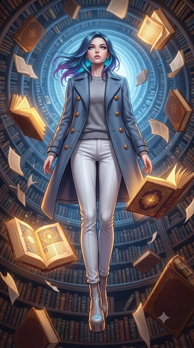 score_9, masterpiece, best quality, ultra-detailed, high-budget anime keyframe, editorial fashion photography, tasteful artistic composition, Caucasian woman, strictly human ears. low angle full-body shot from head to toe showing her feet, filling th