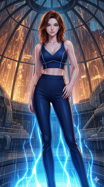 score_9, masterpiece, best quality, ultra-detailed, high-budget anime keyframe, editorial fashion photography, tasteful artistic composition, Korean woman. cowboy shot from the thighs up, character and outfit filling the frame for maximum editorial p