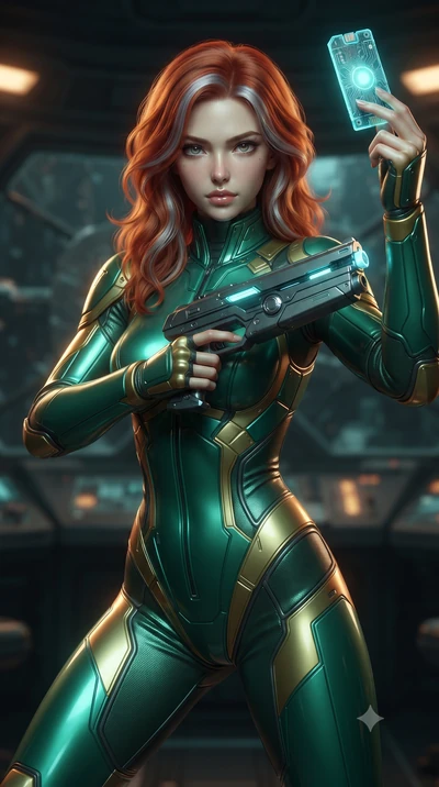 score_9, masterpiece, best quality, ultra-detailed, high-budget anime keyframe, editorial fashion photography, tasteful artistic composition, realistic cosplay photography, Caucasian woman, strictly human ears. close-up cowboy shot from the waist and