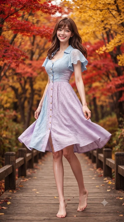 score_9, masterpiece, best quality, ultra-detailed, high-budget anime keyframe, editorial fashion photography, tasteful artistic composition, Korean woman. low angle full-body shot from head to toe showing her feet, filling the entire 9:16 vertical f