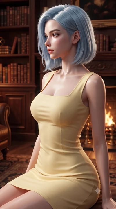 score_9, masterpiece, best quality, ultra-detailed, high-budget anime keyframe, editorial fashion photography, tasteful artistic composition, Korean woman. close-up cowboy shot from the waist and thighs up, the character dominates the composition, fi