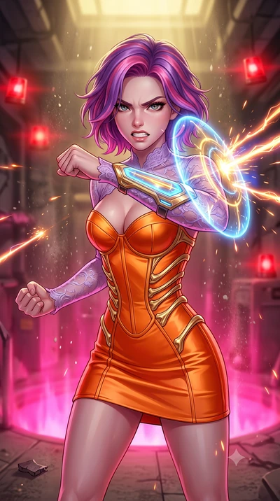 score_9, masterpiece, best quality, ultra-detailed, high-budget anime keyframe, editorial fashion photography, tasteful artistic composition, Caucasian woman, strictly human ears. close-up cowboy shot from the waist and thighs up, the character domin