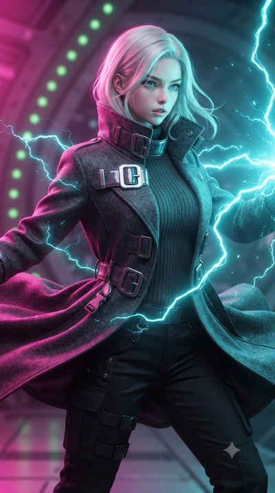 score_9, masterpiece, best quality, ultra-detailed, high-budget anime keyframe, editorial fashion photography, tasteful artistic composition, realistic cosplay photography, Caucasian woman, strictly human ears. close-up cowboy shot from the waist and