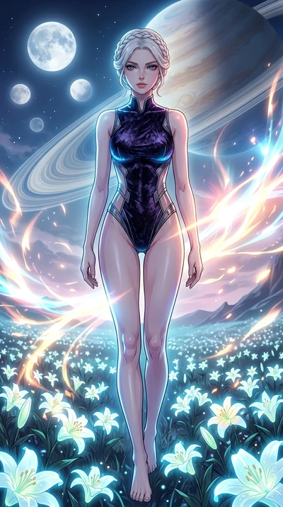 score_9, masterpiece, best quality, ultra-detailed, High-budget Anime Keyframe, vibrant colors, fluid line-art, expressive lighting, cinematic composition, Ufotable-style visual effects, top-tier animation quality, Korean woman with idol-like refined